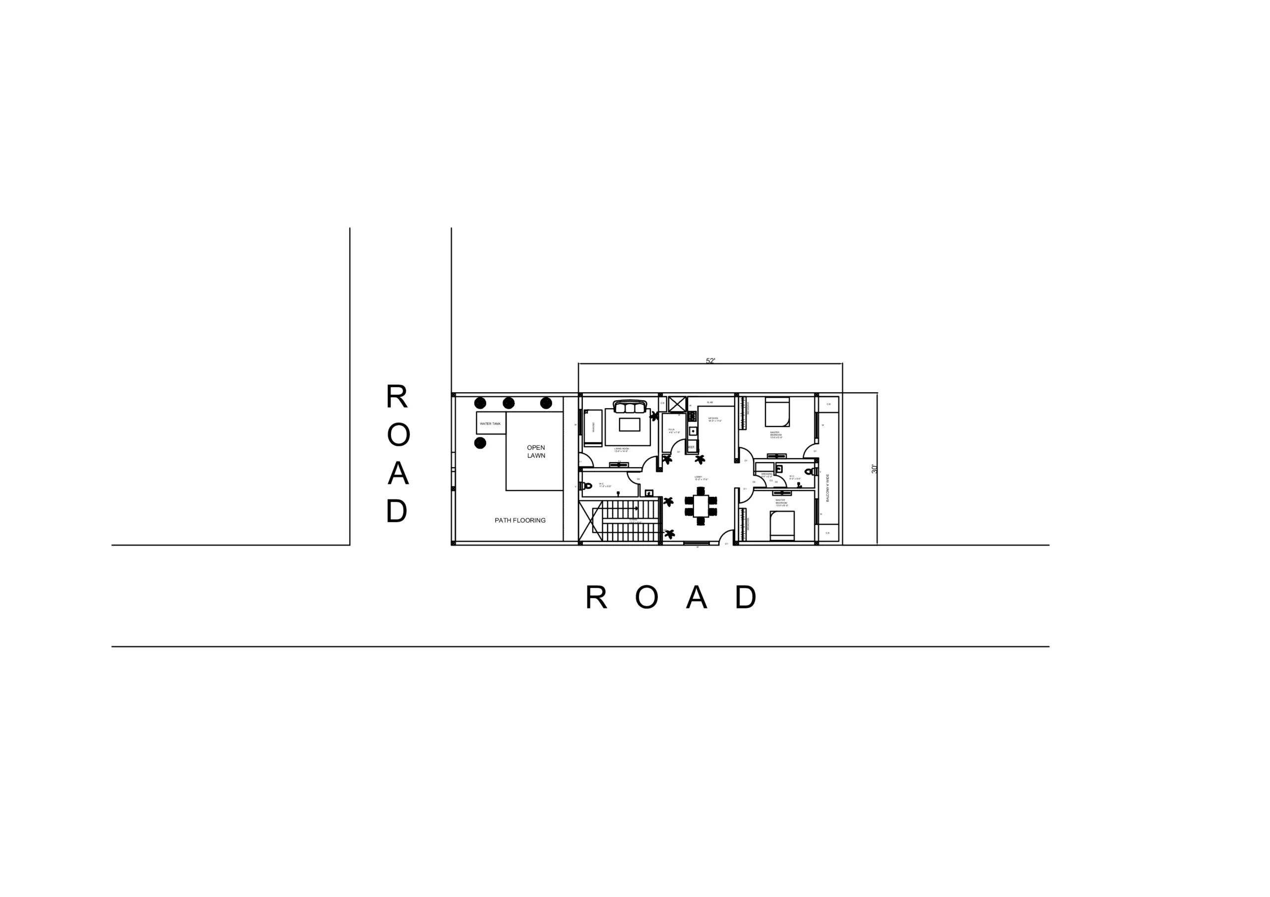 architectural house map by TvasteHive